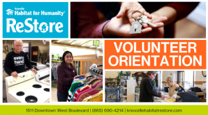 ReStore Volunteer Orientation Banner