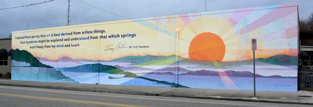 East Tennessee Sunrise Mural