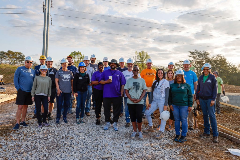 Local Leaders Join Family to Build Affordable Home During Knoxville Habitat CEO Build